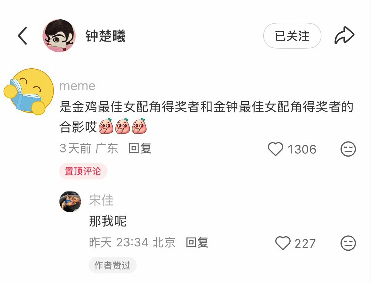 钟楚曦 我是最佳女主角配偶小叶和铁梅售后包久的