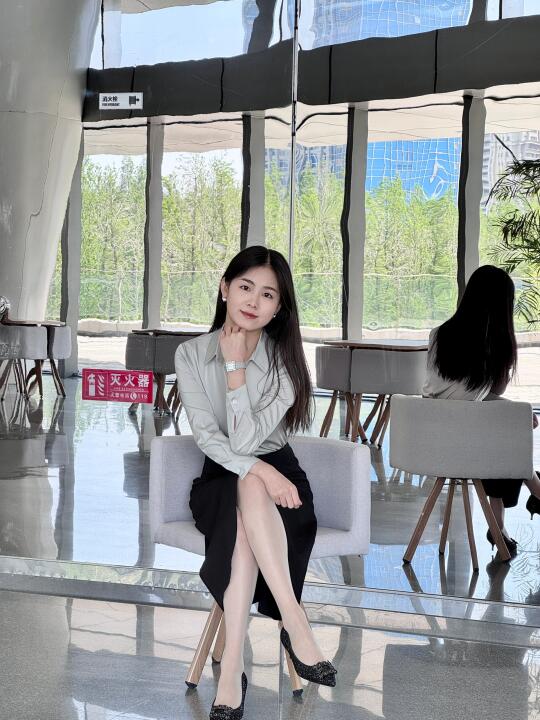 夏天 温柔气质穿搭💚🖤 | 97年大专老师OOTD
