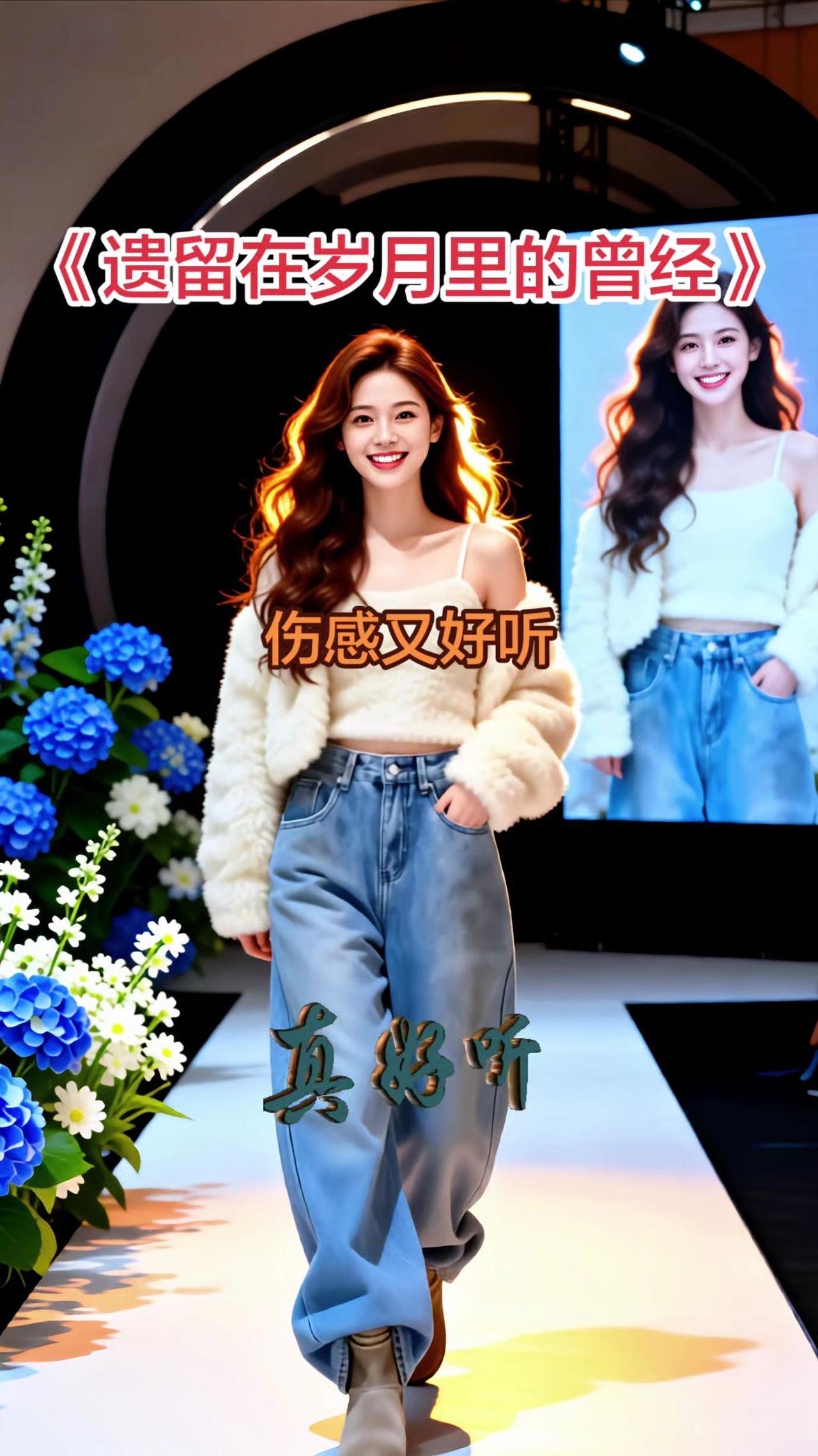 牛仔裤 阔腿牛仔裤穿搭 每日分享种草