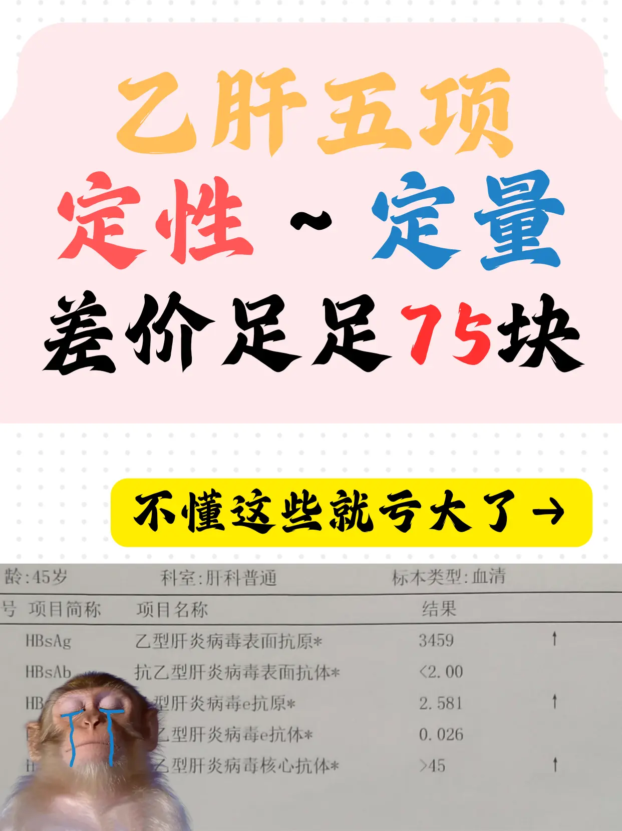 医学科普 仅供参考