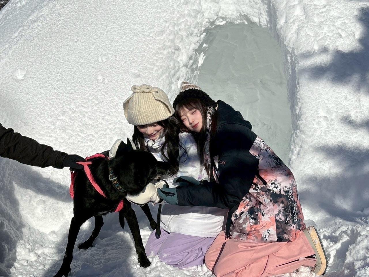 矢田萌華「今回は、東京で育ったために雪をあまり見た事がない瑛紗さんの希望もあって