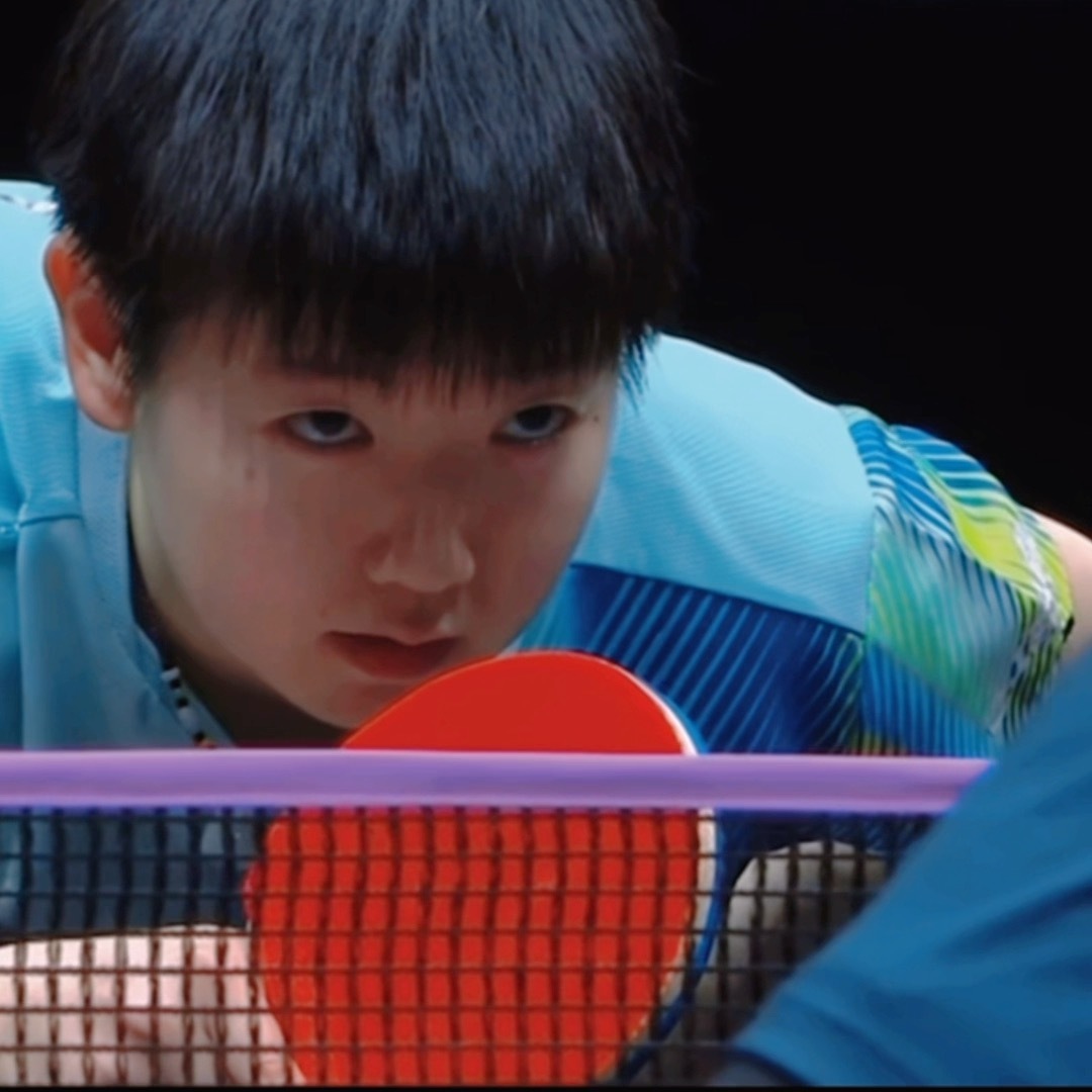 你们说被孙颖莎这样盯 我能受得住吗 