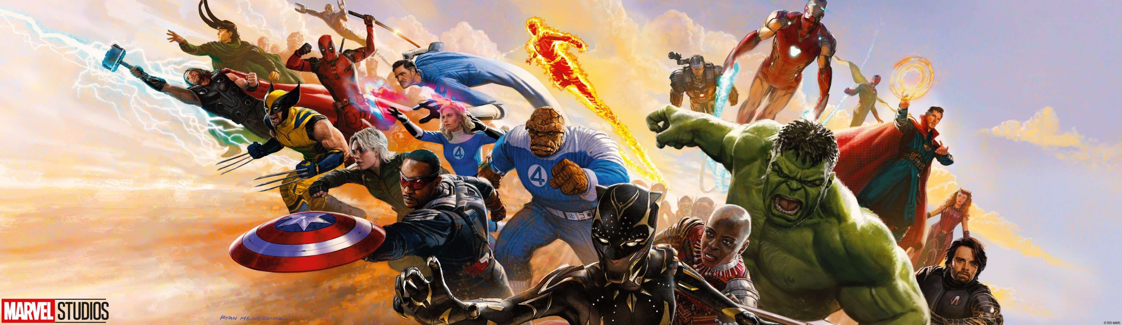 漫威影业曝光MCU全新官方艺术图！