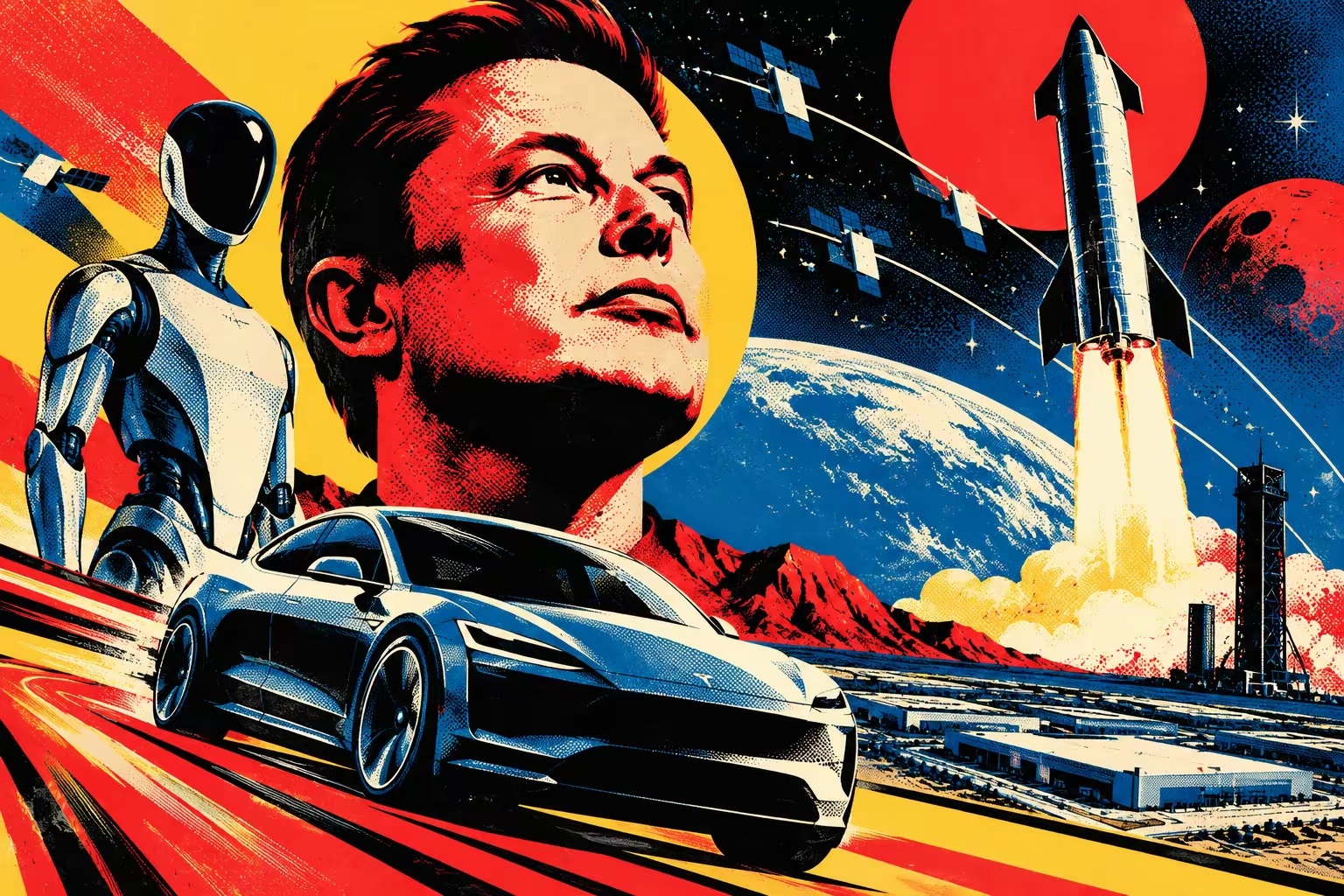 马斯克在最新的电话会议上抛出一枚重磅炸弹：特斯拉与SpaceX均已正式成立独立的