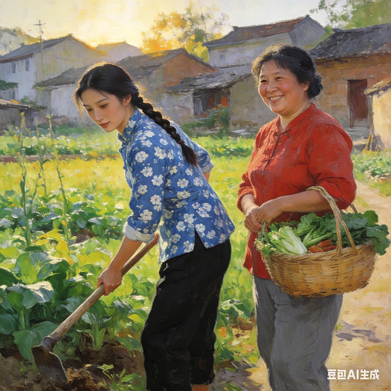 那个小山村里住着两户相邻的人家。一户的男人叫卢新，女人是章氏。章氏似乎命中注定要