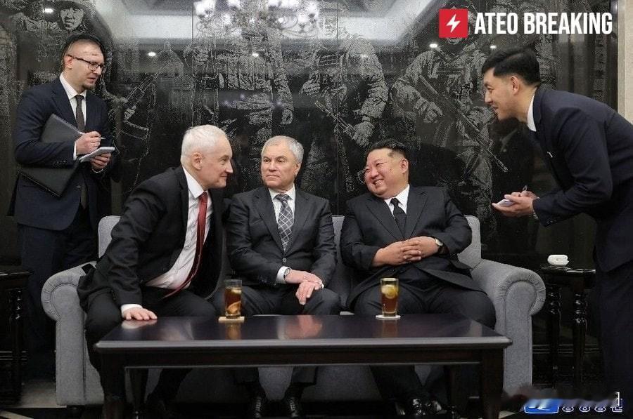 金正恩在平壤会见俄国防部长别洛乌索夫，承诺朝鲜将继续支持俄罗斯对乌克兰的军事行动
