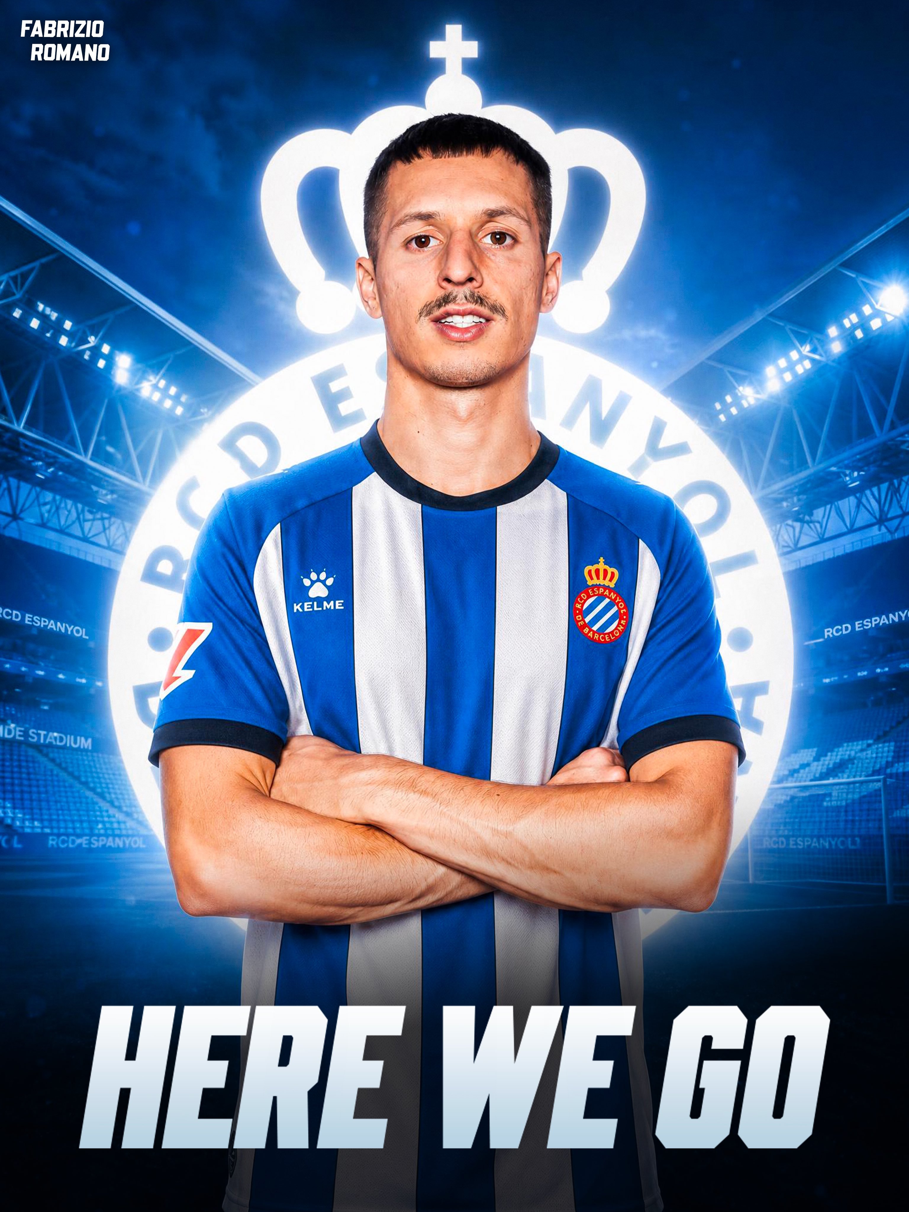 🚨⚪️🔵罗马诺Here We Go：布莱恩·萨拉戈萨即将加盟西班牙人！昨晚谈
