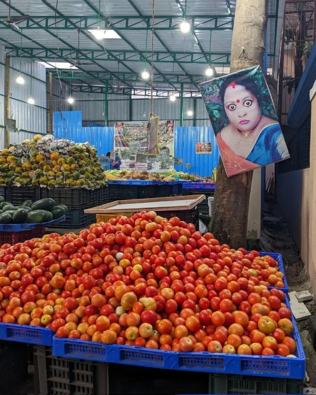 印度水果摊位的监控女神！

印度人虽穷但聪明绝顶。在印度的一个水果摊位，女老板没