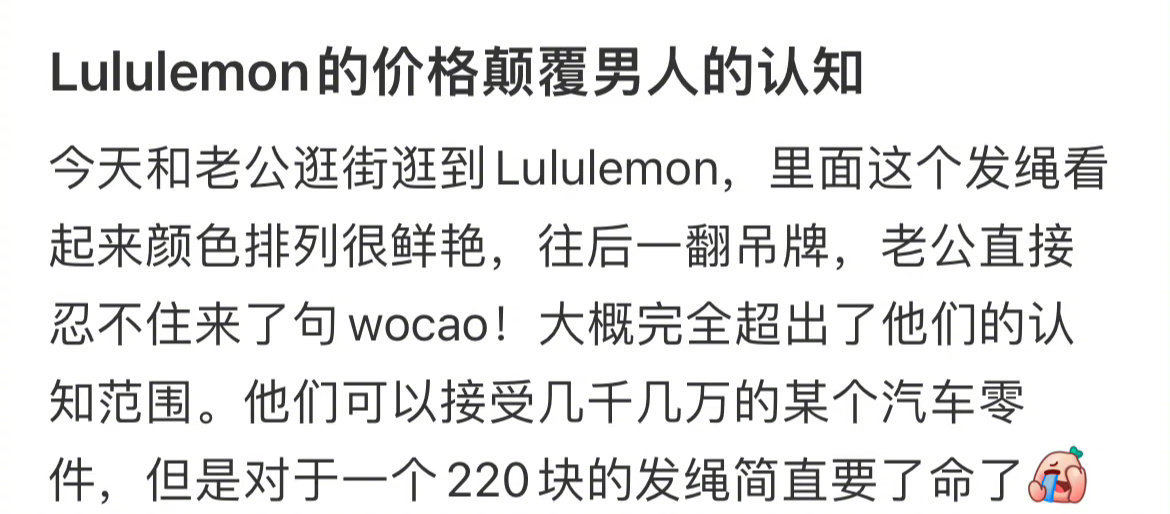 一个头绳220元，的确不值，220元买条漂亮的小裙子不香吗？ ​​​