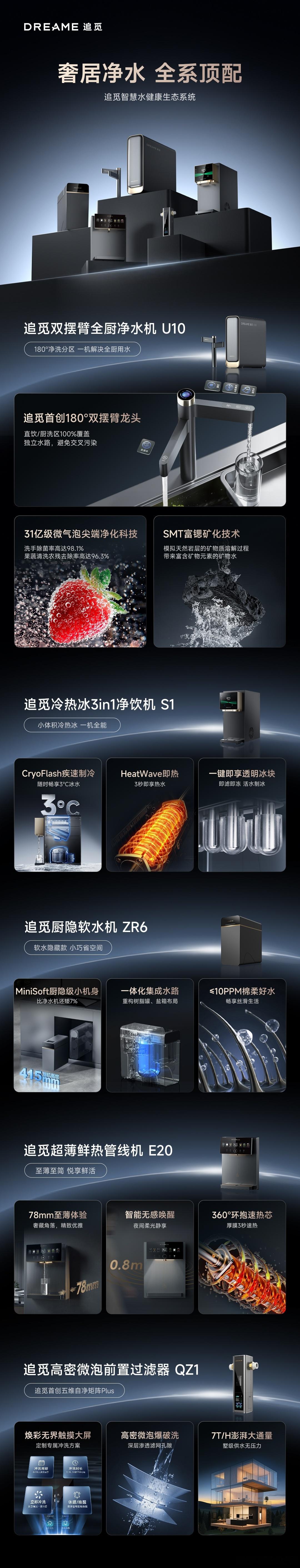 追觅的发布会，出了一堆新品。覆盖范围非常广，一整个全家桶啊[开学季] ​​​