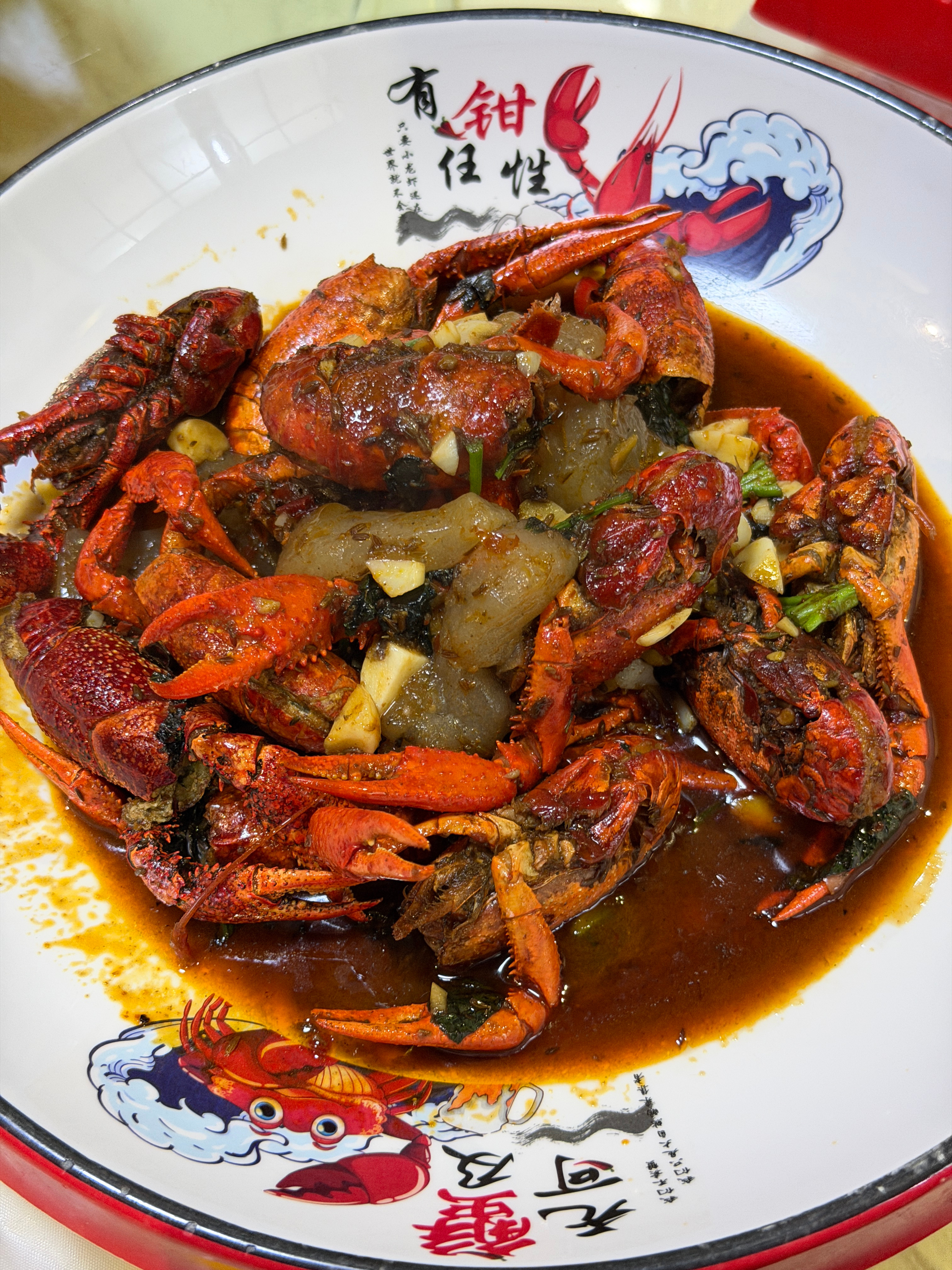 感谢请吃巨好吃的小龙虾！吃撑了！ 长沙