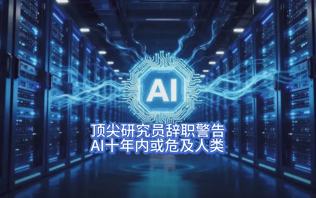 放弃巨额股权辞职！顶尖AI研究员紧急警告：十年内AI或危及人类
 
近期科技圈爆