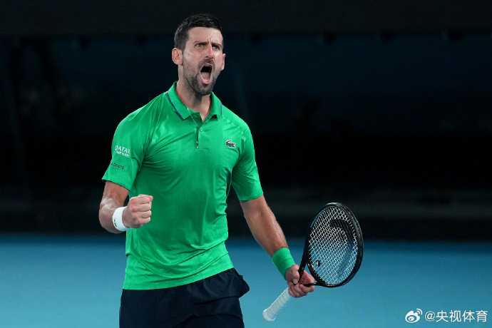 #德约科维奇进澳网决赛# 【#德约科维奇进澳网男单决赛#】澳网男单半决赛，塞尔维