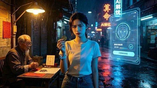 AI算命 个人数据意识很多年轻人以为AI算命只是娱乐消遣，殊不知一次简单测算，正