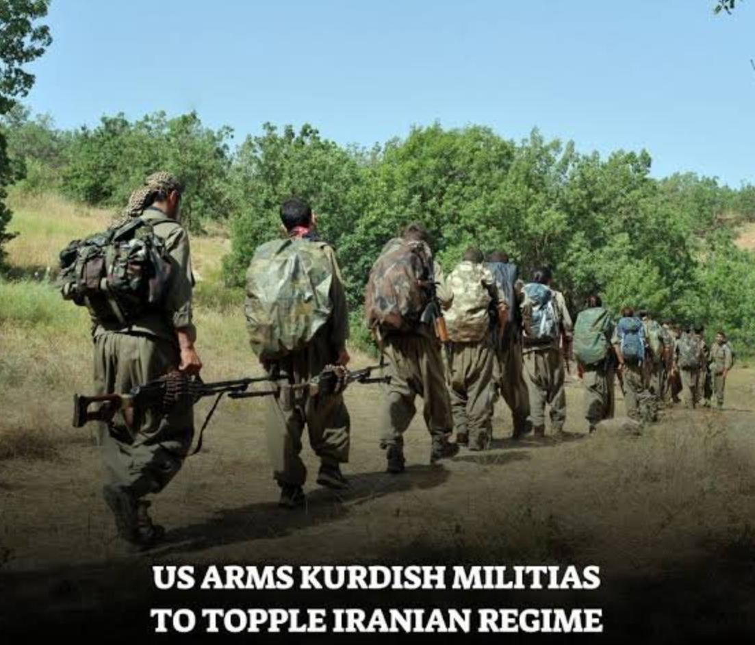 库尔德呀库尔德，历史教训是一点都不记啊。

如果库尔德真的加入对伊朗的战争，对伊