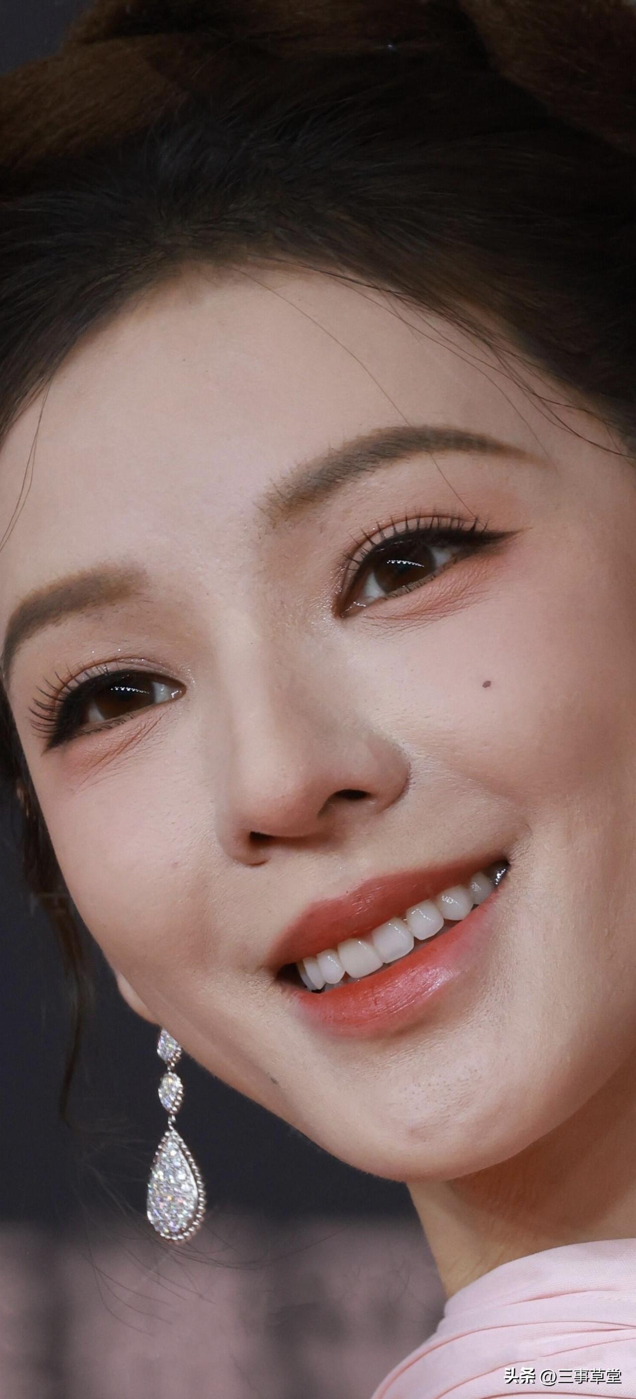 女明星照片分享张予曦，怼脸拍，细节拉满！