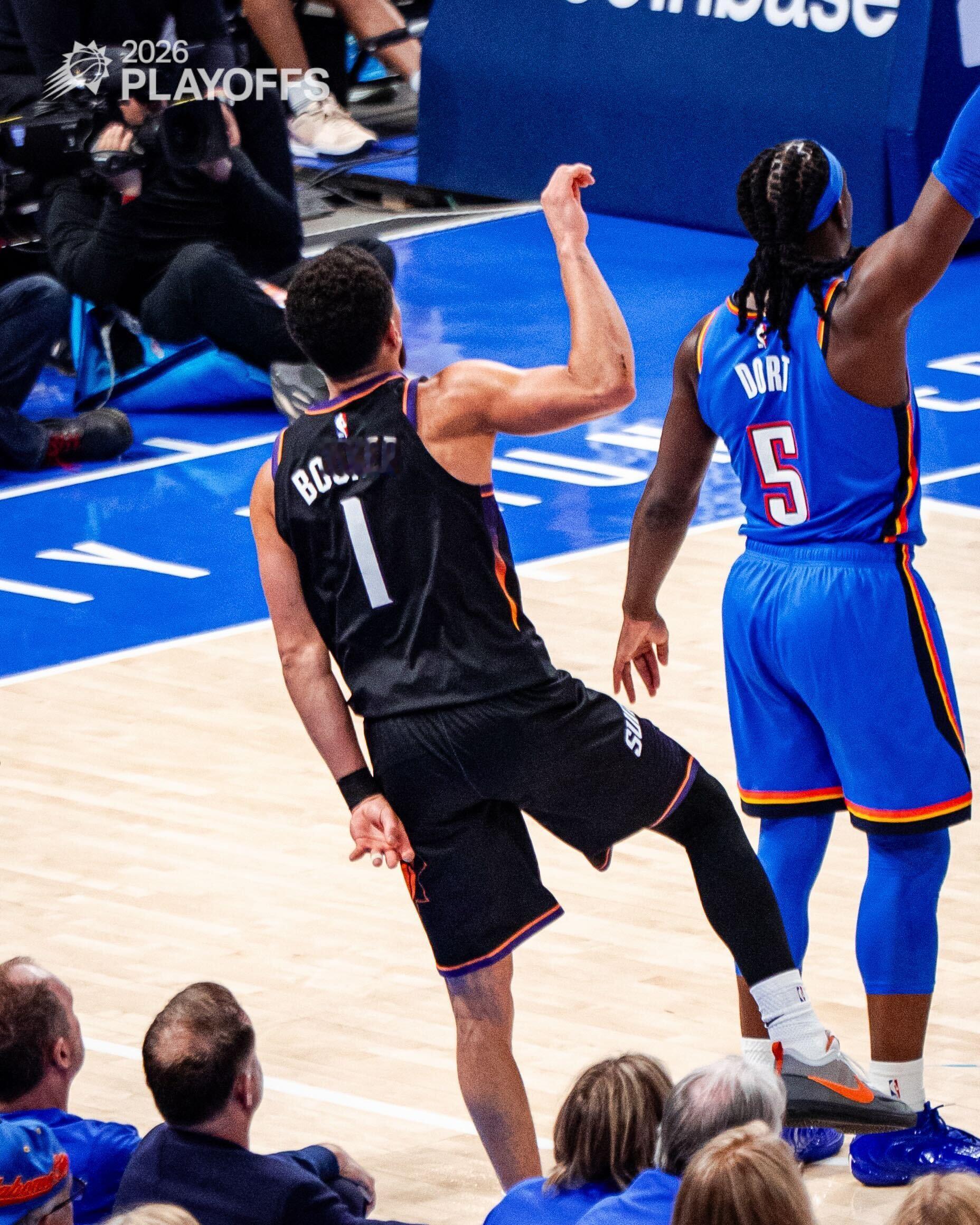 布克3️⃣分命中！！菲尼克斯太阳 ｜太阳vs雷霆