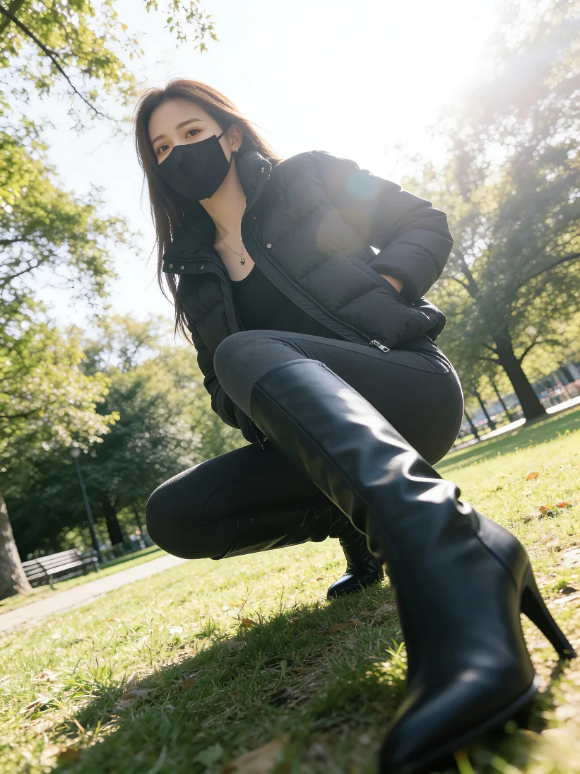 黑色系穿搭出片指南📸 =氛围感王者