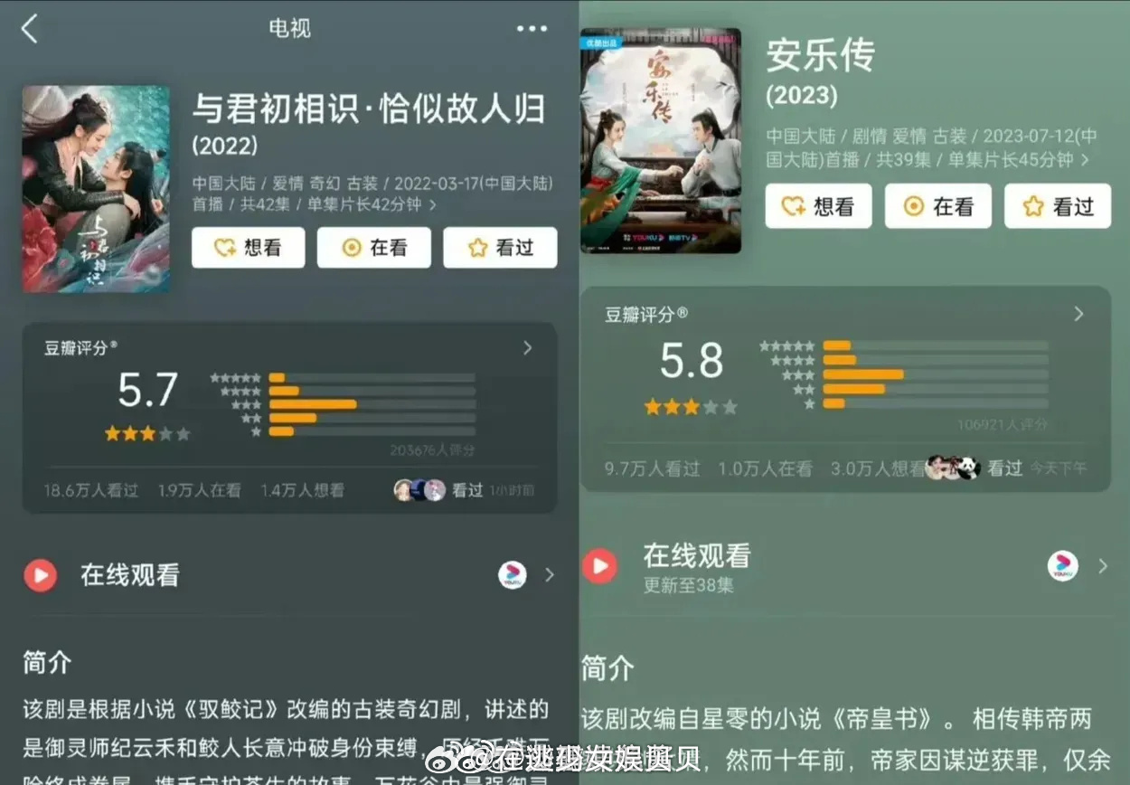 终于知道，为什么导演很少找双顶流拍剧了！有网友发现：相比单顶流剧，双顶流剧多已扑
