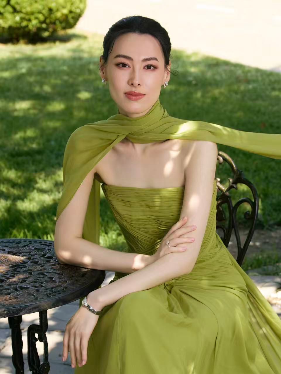 梁洛施 in CHAUMET佩戴 CHAUMET Joséphine 约瑟芬系列