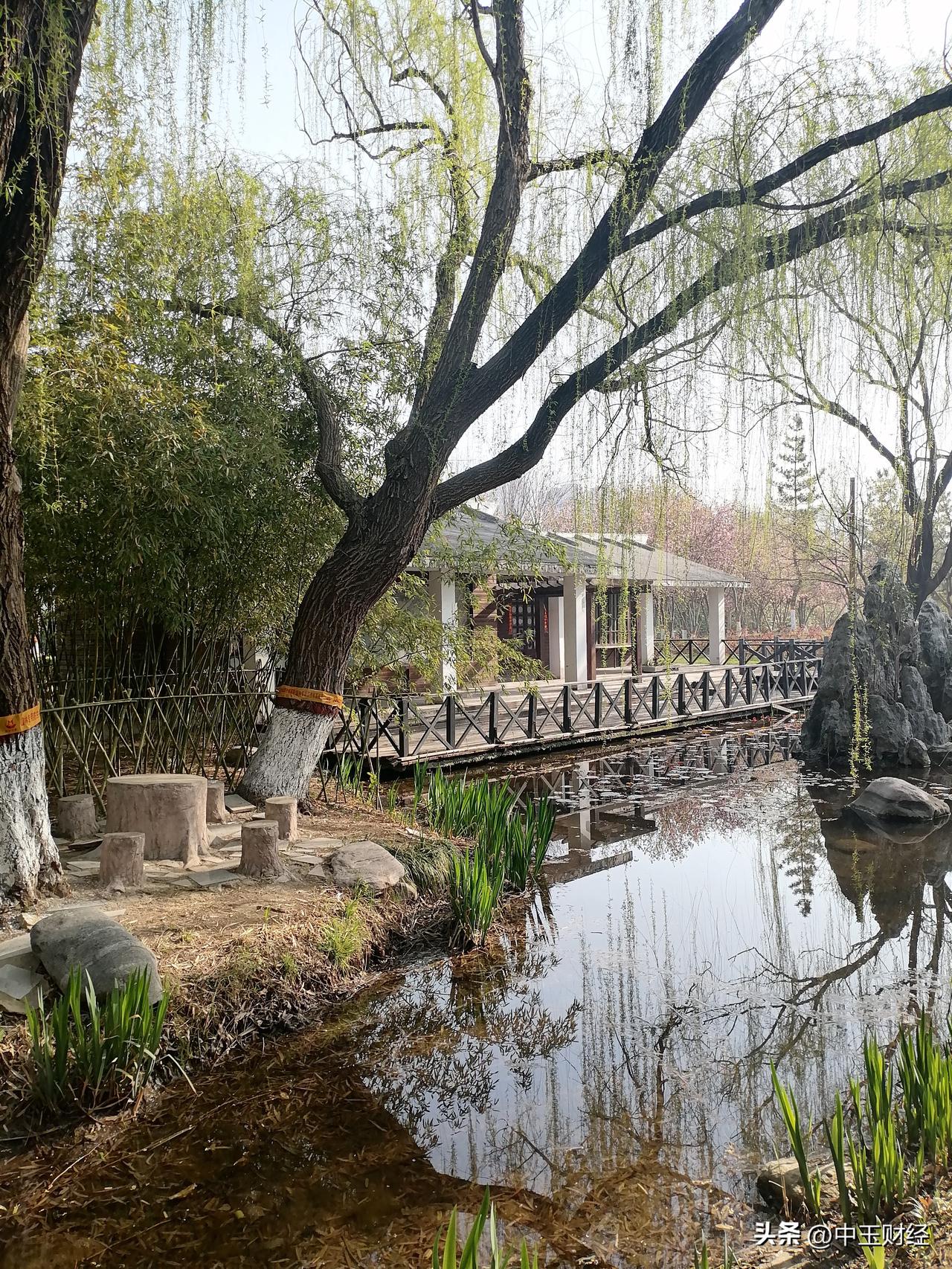 看到这个如画的场景，那种惬意，油然而生。也有一种世外桃源，吟诗作赋的感觉！美景宜