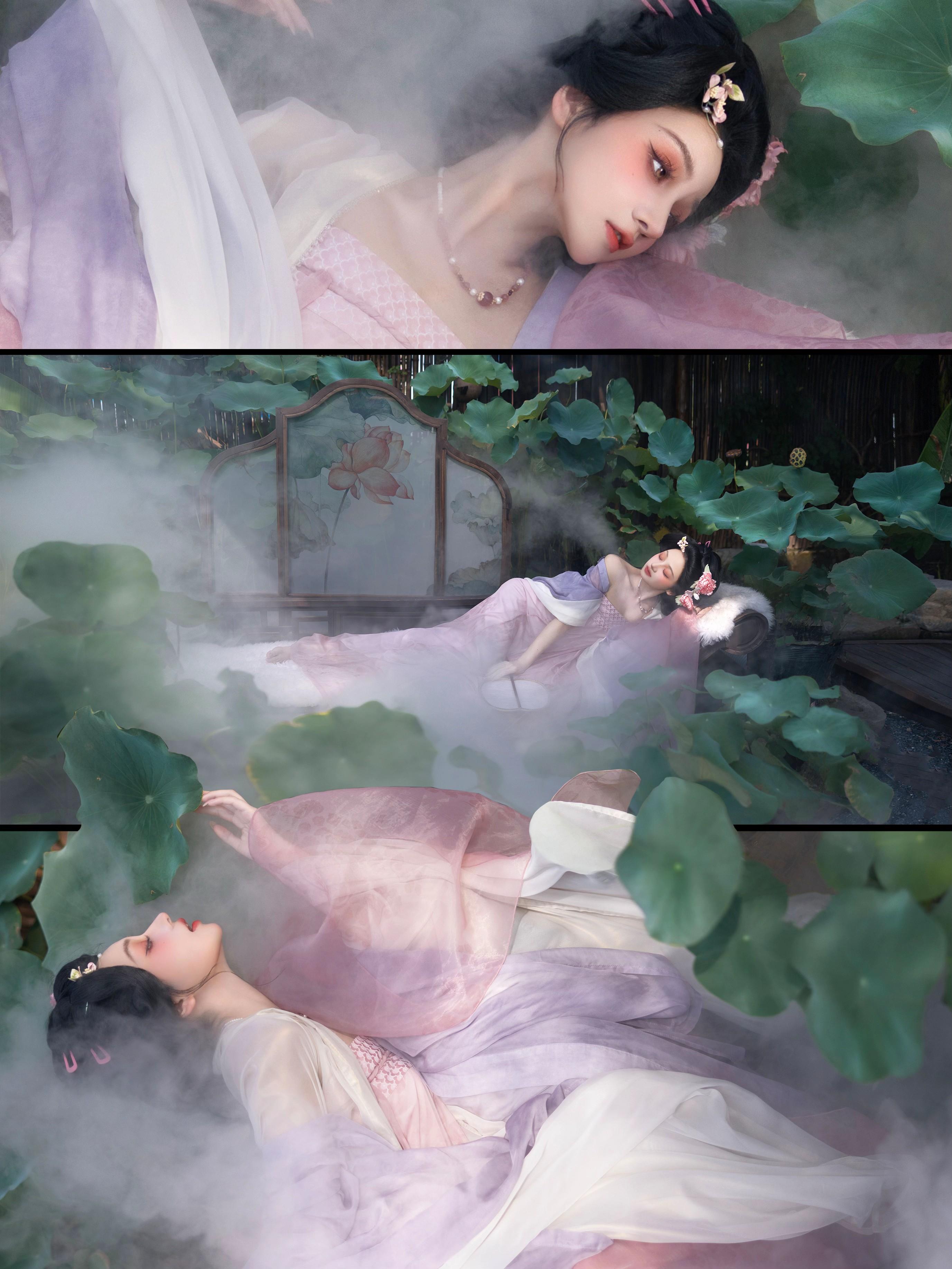 ‘ 制芰荷以为衣兮，集芙蓉以为裳 ’。