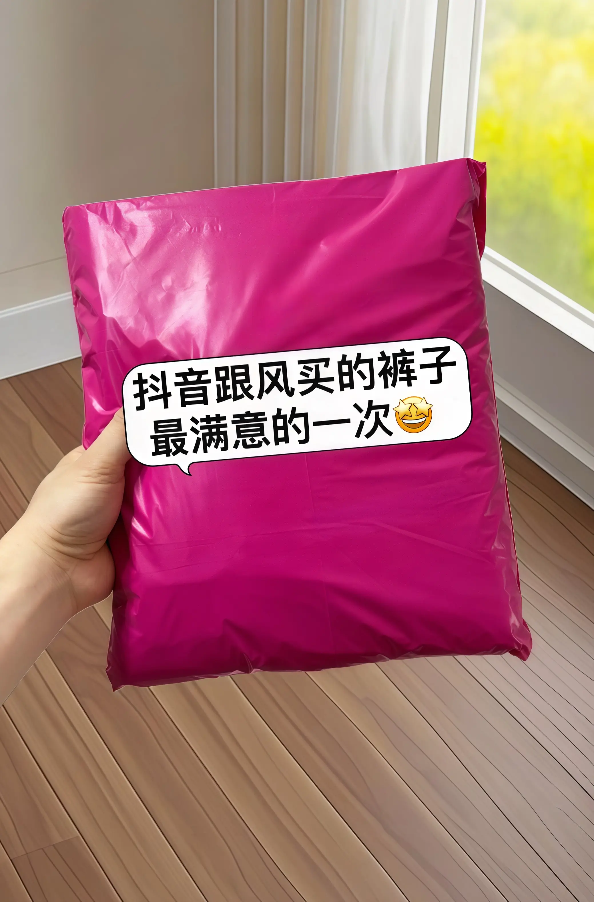 大码女孩的宝藏神裤来啦！这款秋季新款高腰阔腿牛仔裤，显瘦真的一绝， 高...