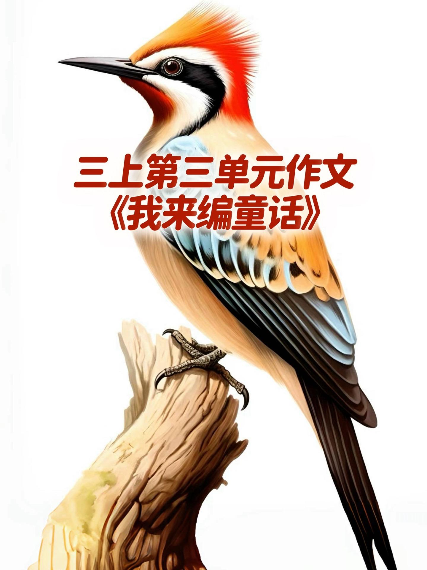 《我来编童话》 优秀范文。宝妈们，小学三年级上册第三单元作文《我来编童话》