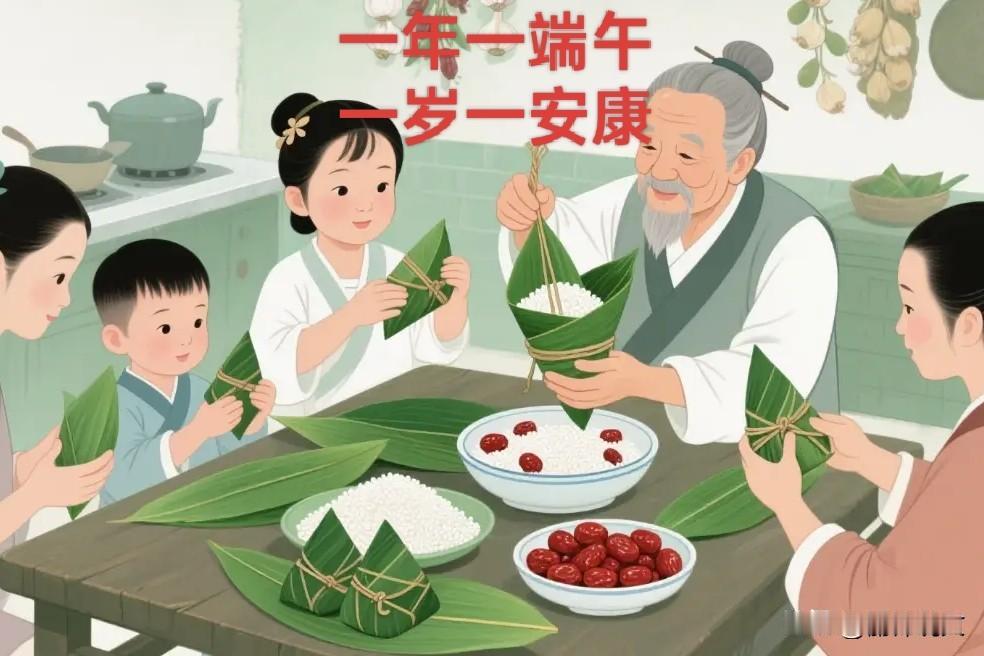 端午假期别总抱着手机打发时间，多体验地道端午民俗，过节才有烟火味儿。

清晨买艾