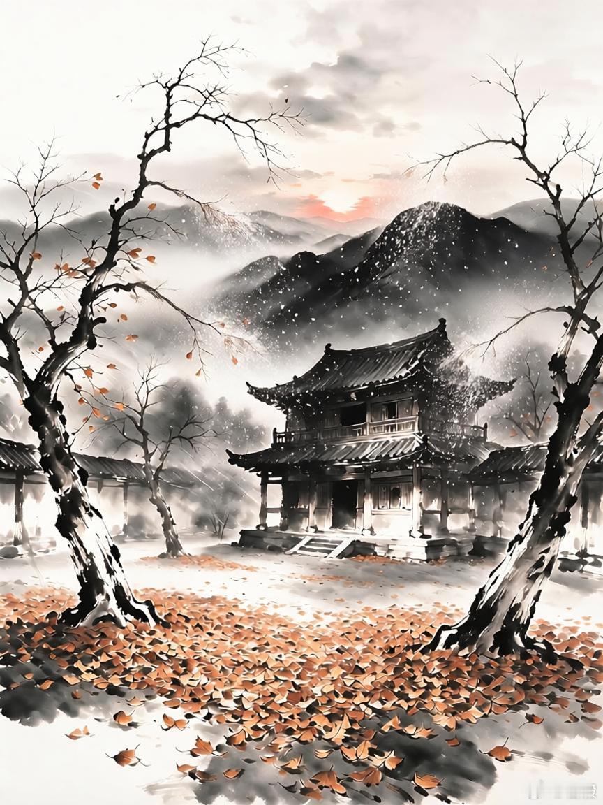 ｜霜降诗三首｜【霜降】2018年霜降日晨吟。忽骤顿间，已遁苍秋而逝。何论今宵云暖