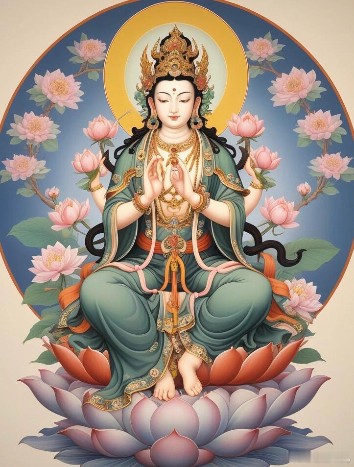 有缘遇见文殊菩萨，赶紧许愿，真的很灵！ ​​​