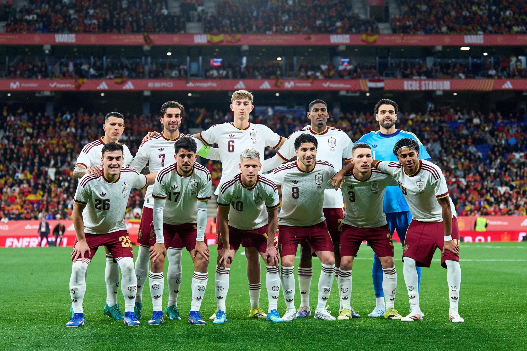 🇪🇸西班牙 0-0 埃及🇪🇬 ▫️胡安·加西亚替补出场28分钟，零封对手