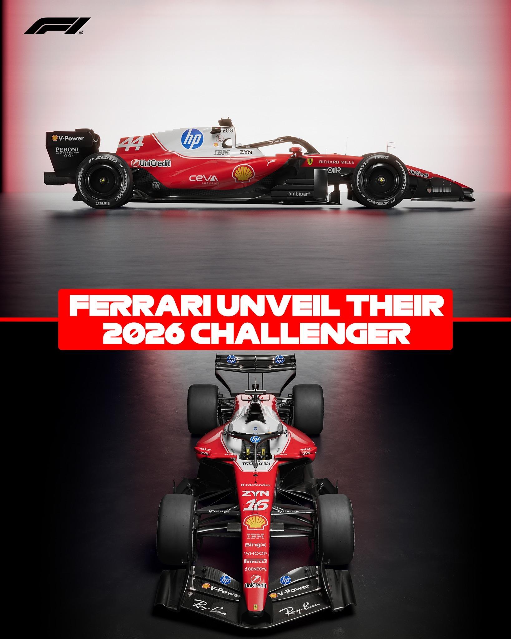 F1 法拉利全新SF-26集图全球赛车运动吴越铁粉