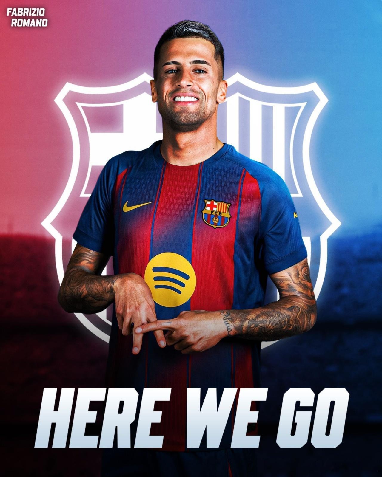 天空体育：国际米兰目标坎塞洛加盟巴萨，国际米兰接下来会使用继续恩里克，不会在右翼