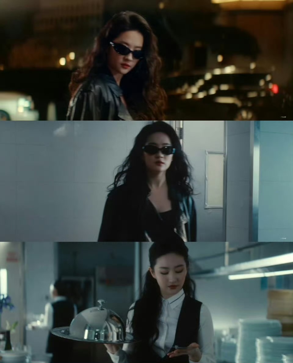 娱乐[超话]刘亦菲黄礼服变装刘亦菲20秒三组造型好惊艳绝绝紫的一张脸，黄礼服变装