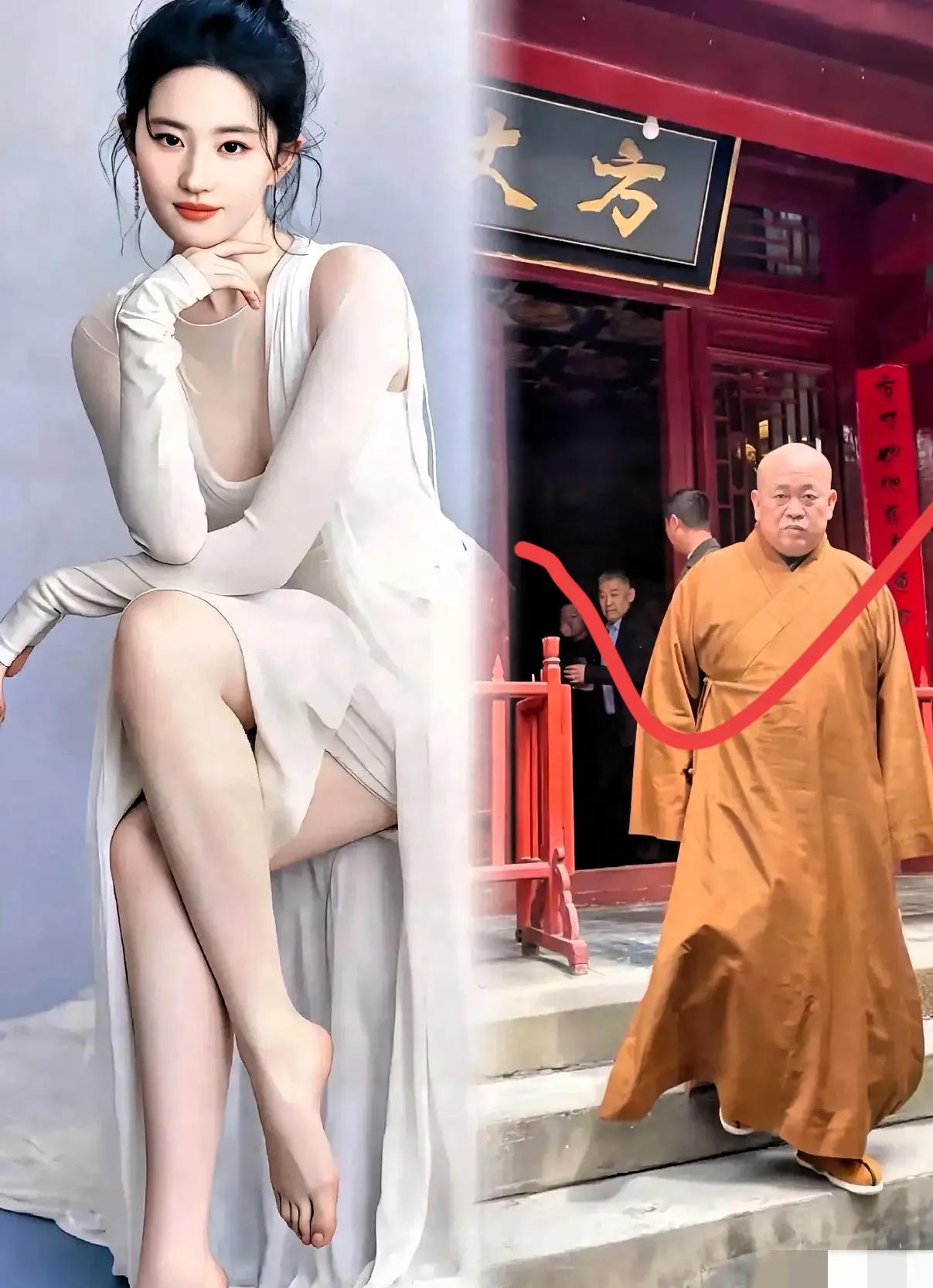 释永信和李湘认识，这我能接受；
跟杨澜认识，我也觉得没啥。
但当我看到他居然
