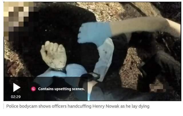 南安普顿命案里，濒死学生被警察反铐铐到死亡。

2025年12月英国南安普顿发生