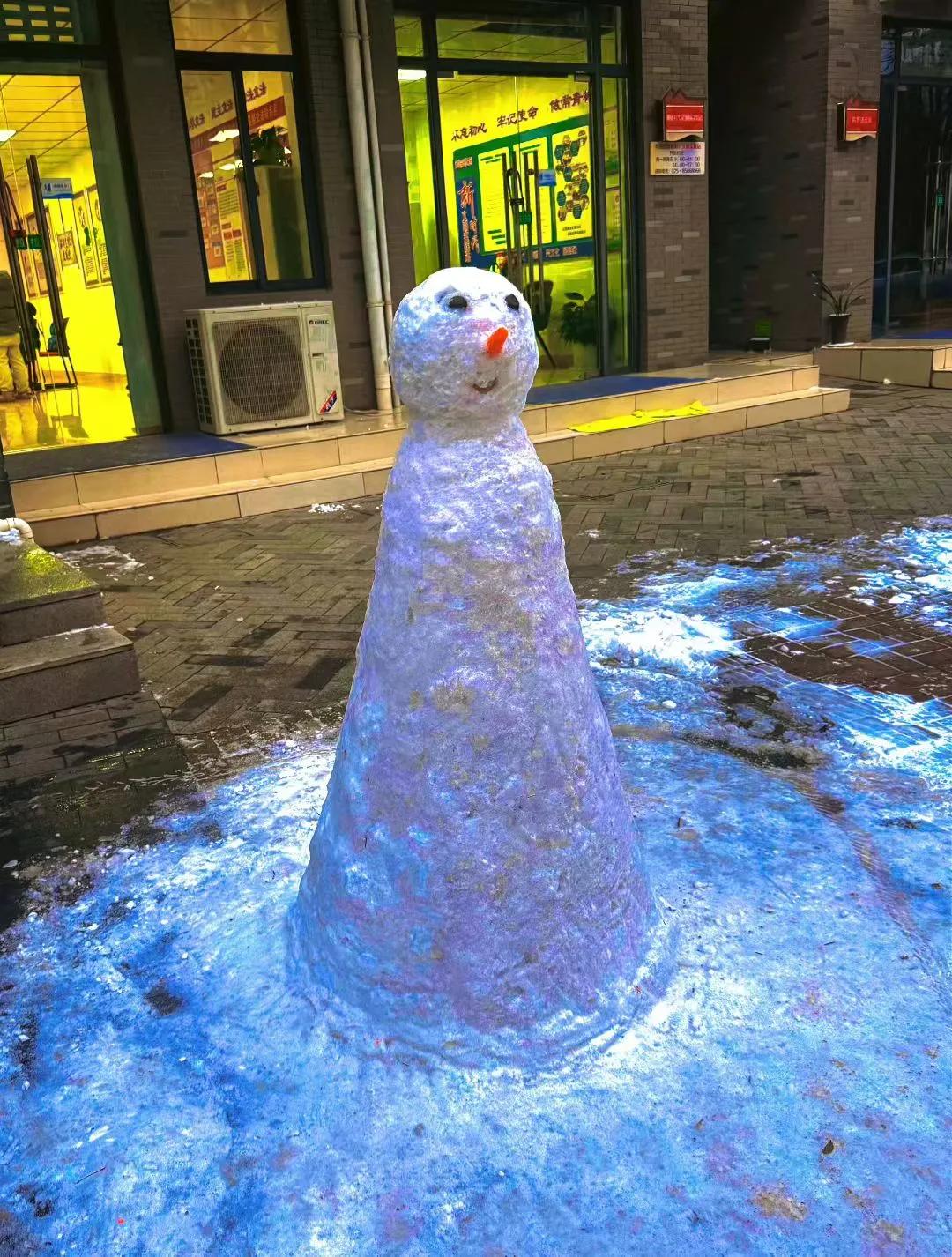 又见雪人有感：（顾焕章）大寒大雪，又见到雪人了 ，在雪地里堆雪人、打雪仗 ，是孩