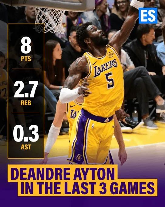 艾顿今日4中1得到3分3篮板，近3场场均8分2.7篮板0.3助攻
04月09日讯