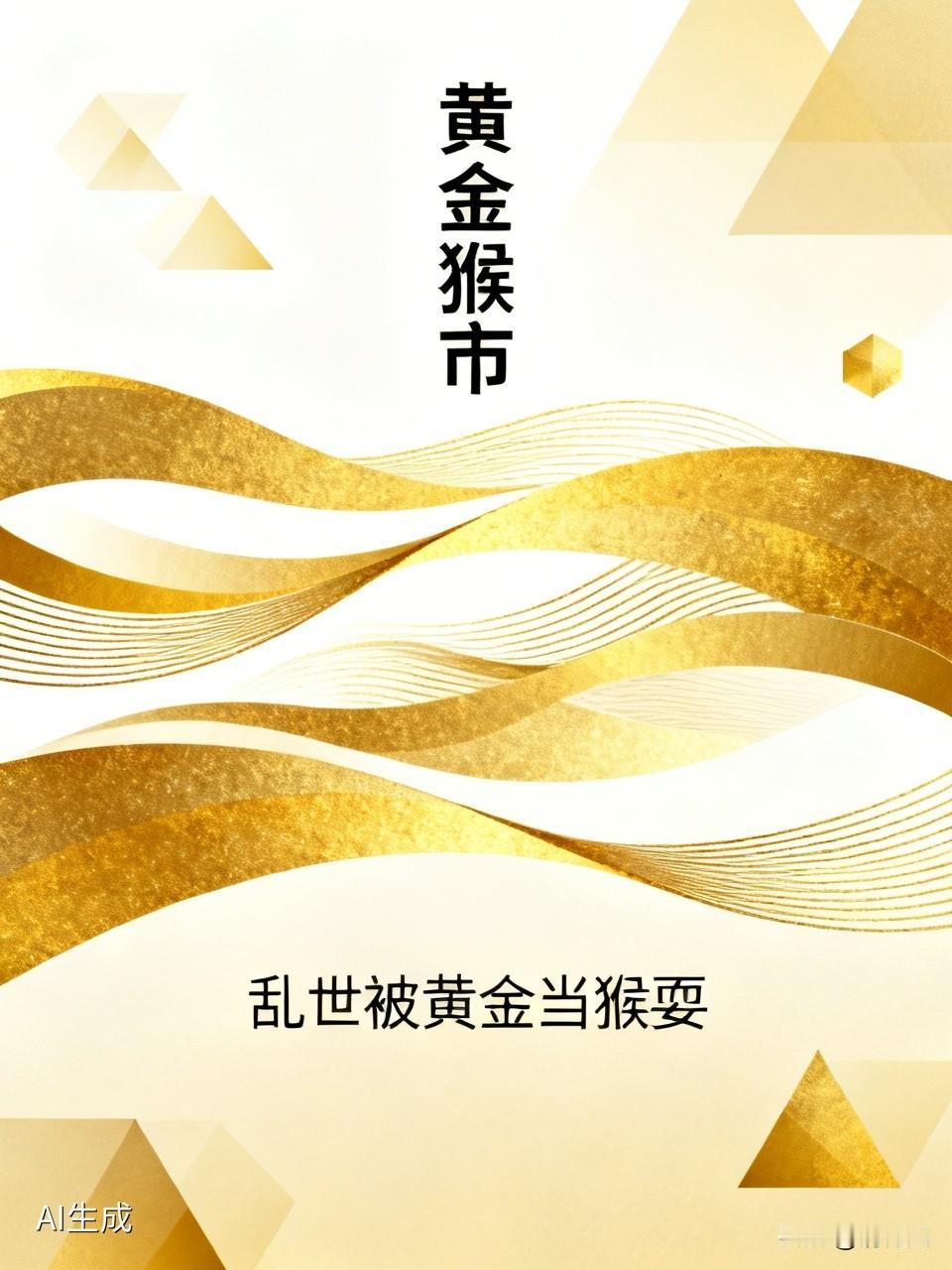 黄金进入“猴市”昨天还在纠结买不买，今天直接省下一个月工资——黄金这波“猴市”，