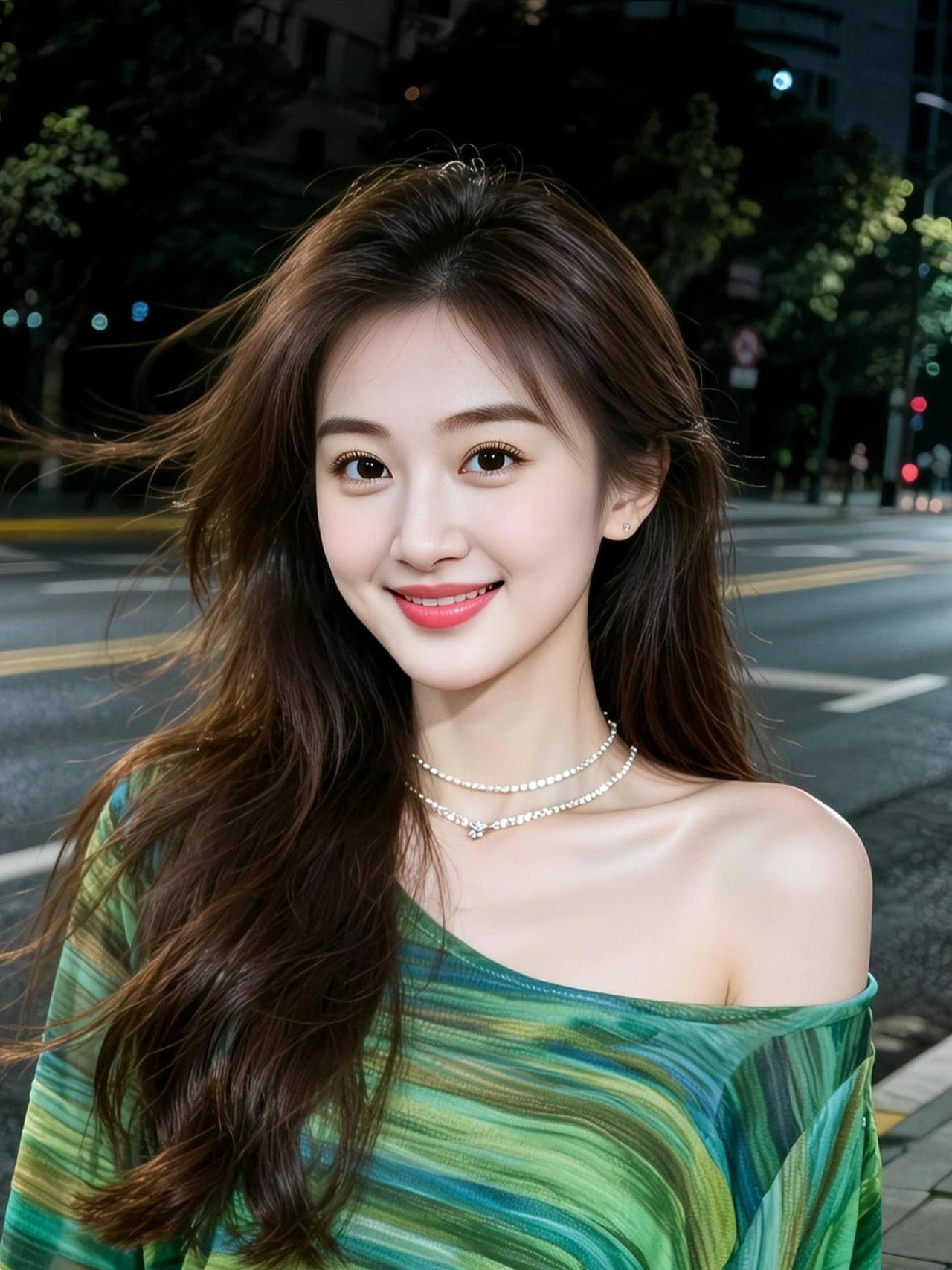 沪夜美人写真 抖音ai创作