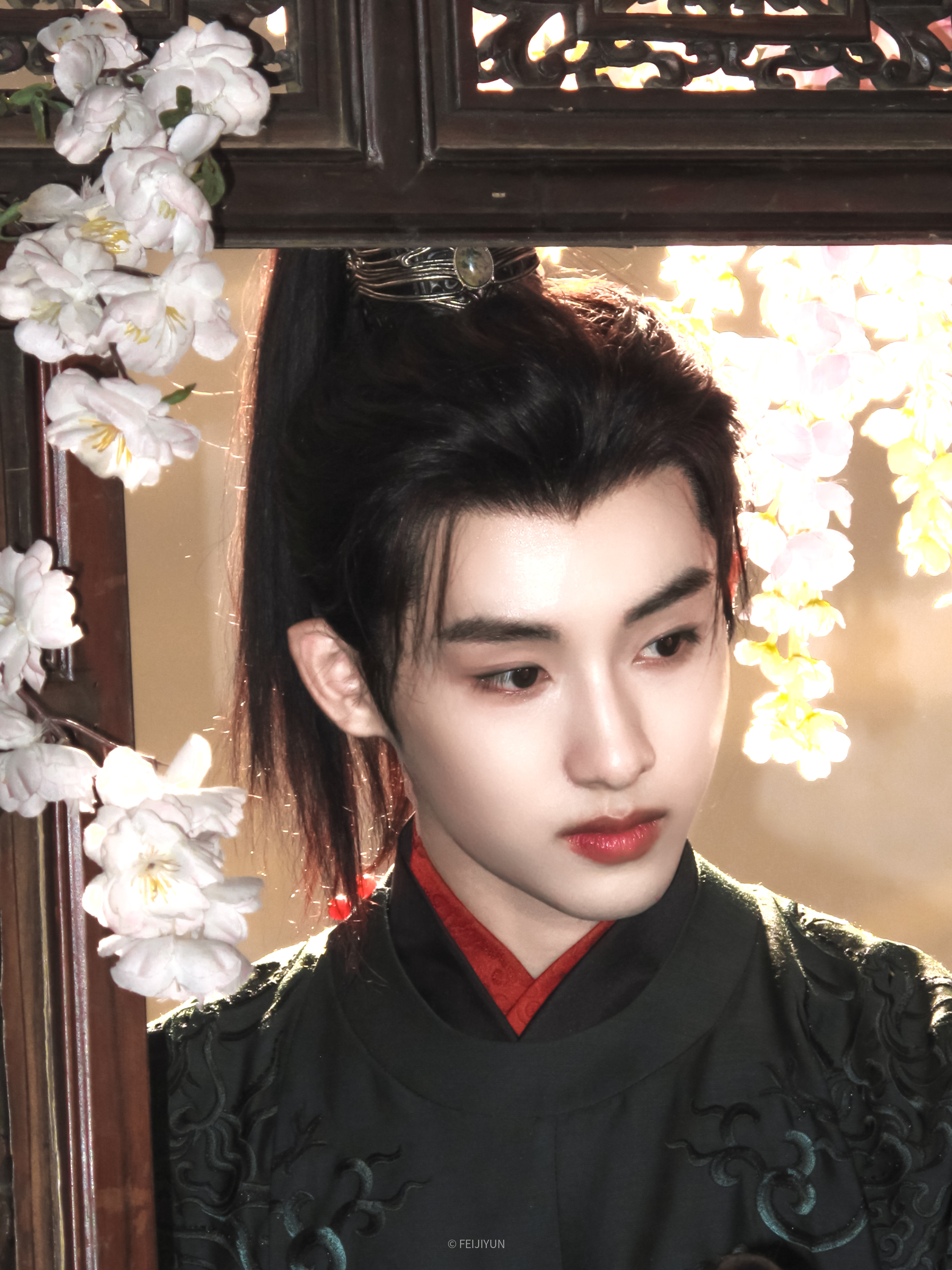 明明是月下等梳妆 