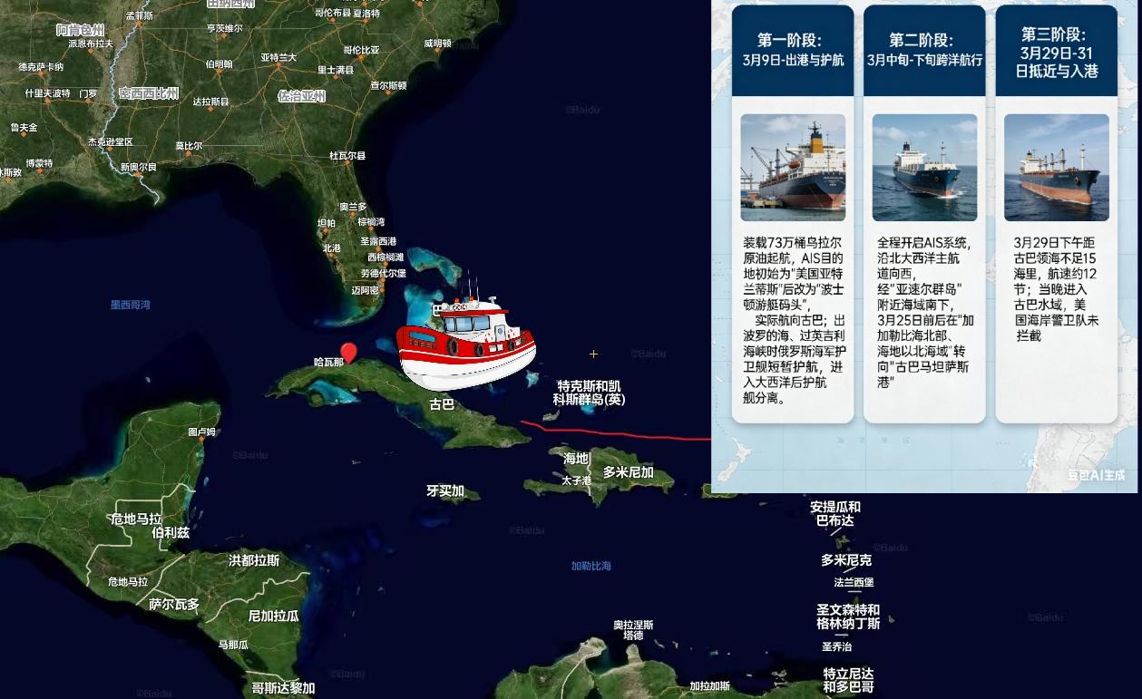 古巴困境有望缓解，中国大米刚到货，俄罗斯油轮即将抵达古巴，美国并未阻拦

据《纽