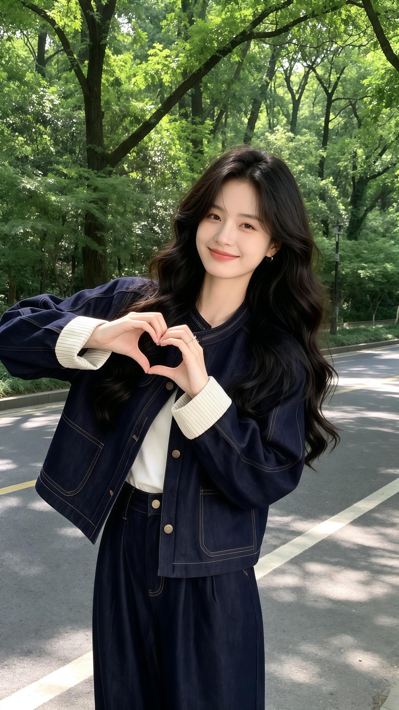 穿搭 百搭显瘦牛仔套装 春日穿搭 今天穿什么 ootd穿搭