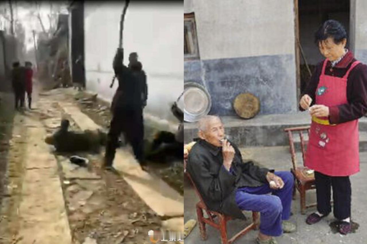 离谱！江苏宜春残疾老人门前吃橘子 遭邻居一拳撂倒 后脑勺着地流血 曾被欺负四五次