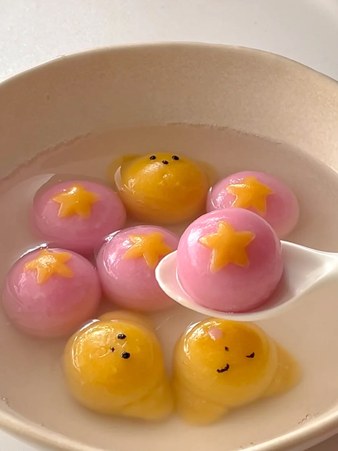 在家自制芋泥仙女🧚‍♀️汤圆