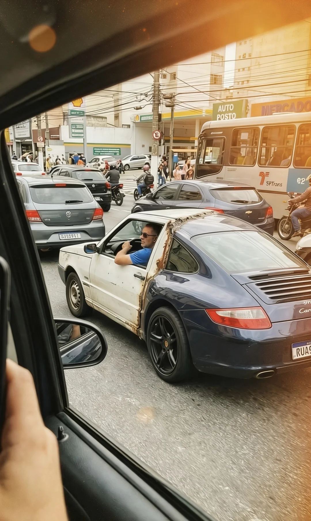 硬核拼接，也是经典。🕶️