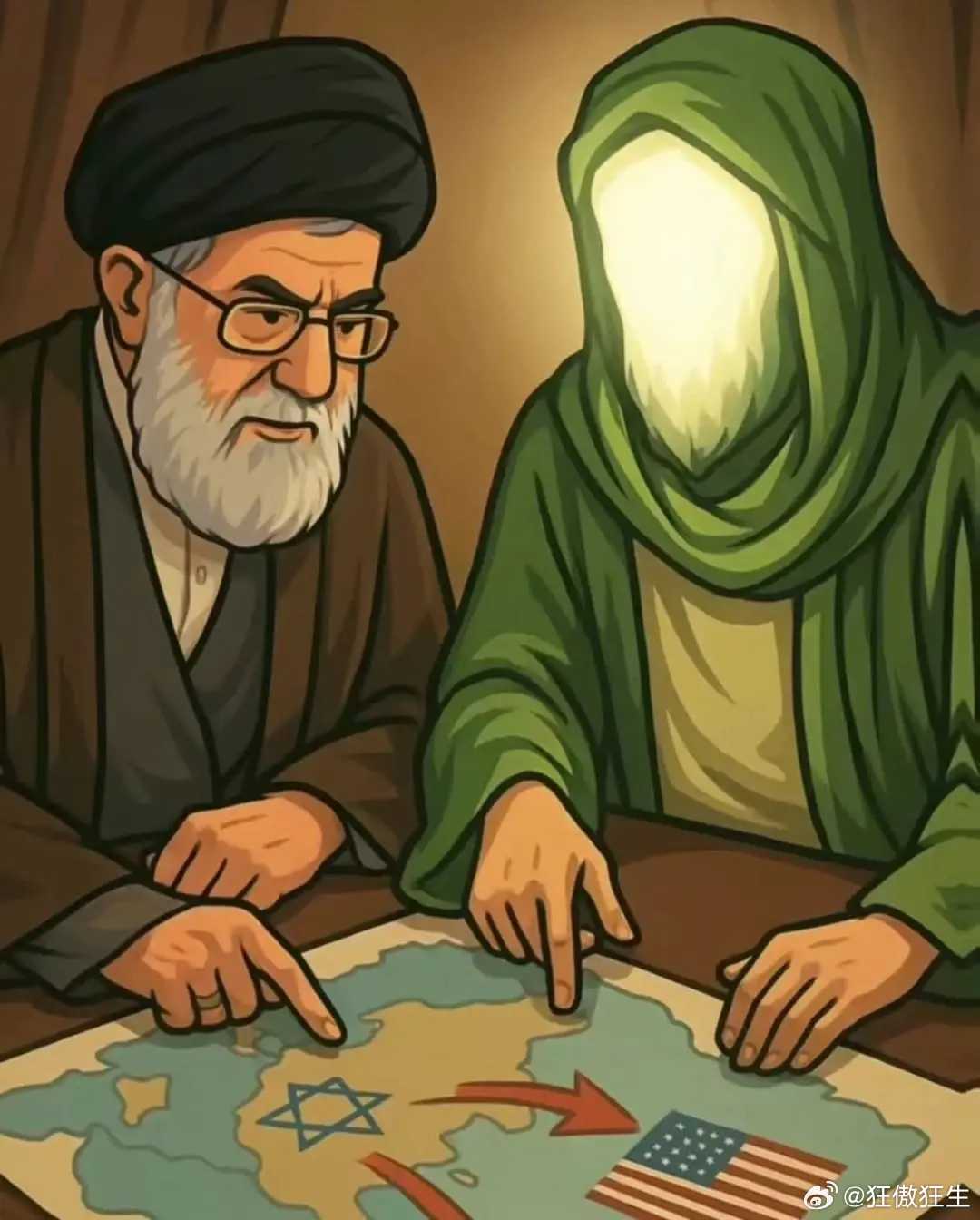 哈梅内伊遇害 哈梅内伊的死，说明一件事：伊朗官方说谁安全，谁就生命垂危。 