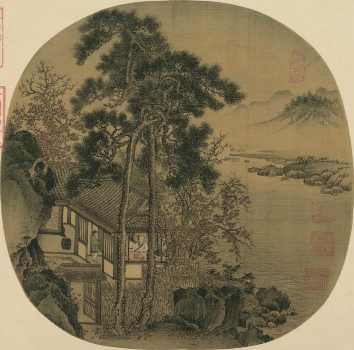 闭门即是深山，读书随处净土。（出自明代陈继儒的《小窗幽记·集灵篇》，也见于《醉古