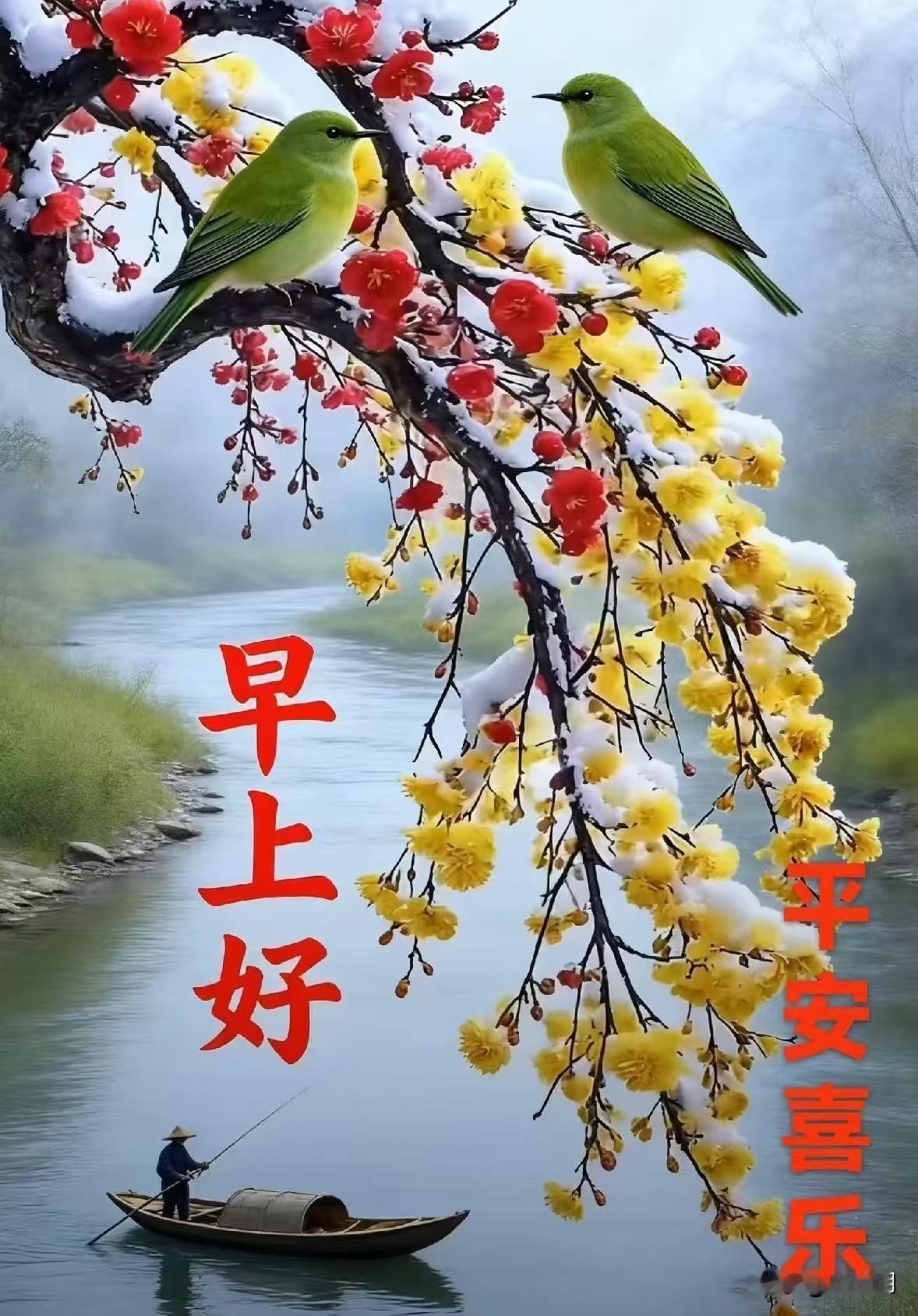 [心]早安心语[心]
 
朝临防城港云开，
浪拍金滩曙色来。
岸畔帆轻风送爽，